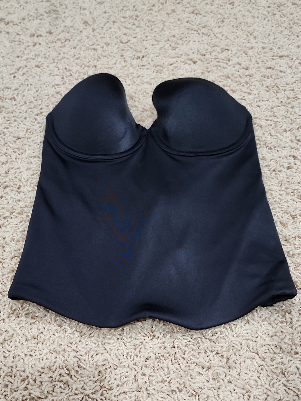 Maidenform Black Strapless Shaping Bustier
